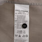 Elegant Beige Silk Blend Slim Fit Shirt