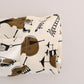 White Silk JAZZ Motive Print Shirt