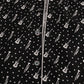 Silk Black and White Jazz Motive Shirt