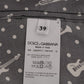 Silk Black and White Jazz Motive Shirt