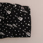 Silk Black and White Jazz Motive Shirt
