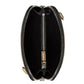 Gucci Women Black Guccy Sega Script Dome Mini Crossbody Bag