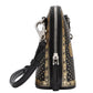 Gucci Women Black Guccy Sega Script Dome Mini Crossbody Bag