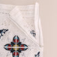 Mulicolor Majolica Cutout Capri Pants