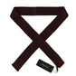 Silk Bordeaux Crown Chili Print Mens Scarf