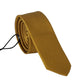 Elegant Yellow Silk Neck Tie