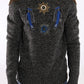 Elegant Gray Cashmere KING Sweater