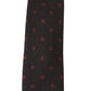 Elegant Polka Dot Silk Neck Tie