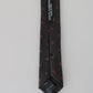 Elegant Polka Dot Silk Neck Tie