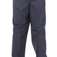 Black Wool Stretch Pleated Pants