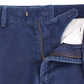 Elegant Blue Straight Fit Casual Pants