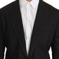 Gray Wool Slim Blazer Jacket