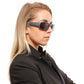 Gray Unisex Sunglasses