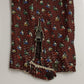 Exclusive Boxer Print Bordeaux Leather Jacket