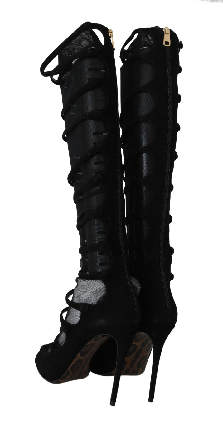 Elegance Redefined: Chic Knee-High Stiletto Boots