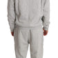 Gray Cotton Sweater Pants Tracksuit