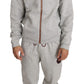 Gray Cotton Sweater Pants Tracksuit