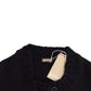 Black cropped cardigan