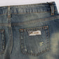Sleek Flair Leg Low Waist Denim