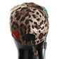 Brown Leopard Sequin Sicily Applique Baseball Hat
