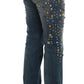Crystal Embellished GIRLY Slim Fit Jeans