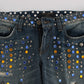 Crystal Embellished GIRLY Slim Fit Jeans