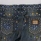 Crystal Embellished GIRLY Slim Fit Jeans