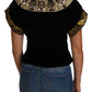 Embellished Velvet Jaquard Short Jacket
