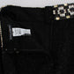 Elegant High Waist Sequined Silk Shorts