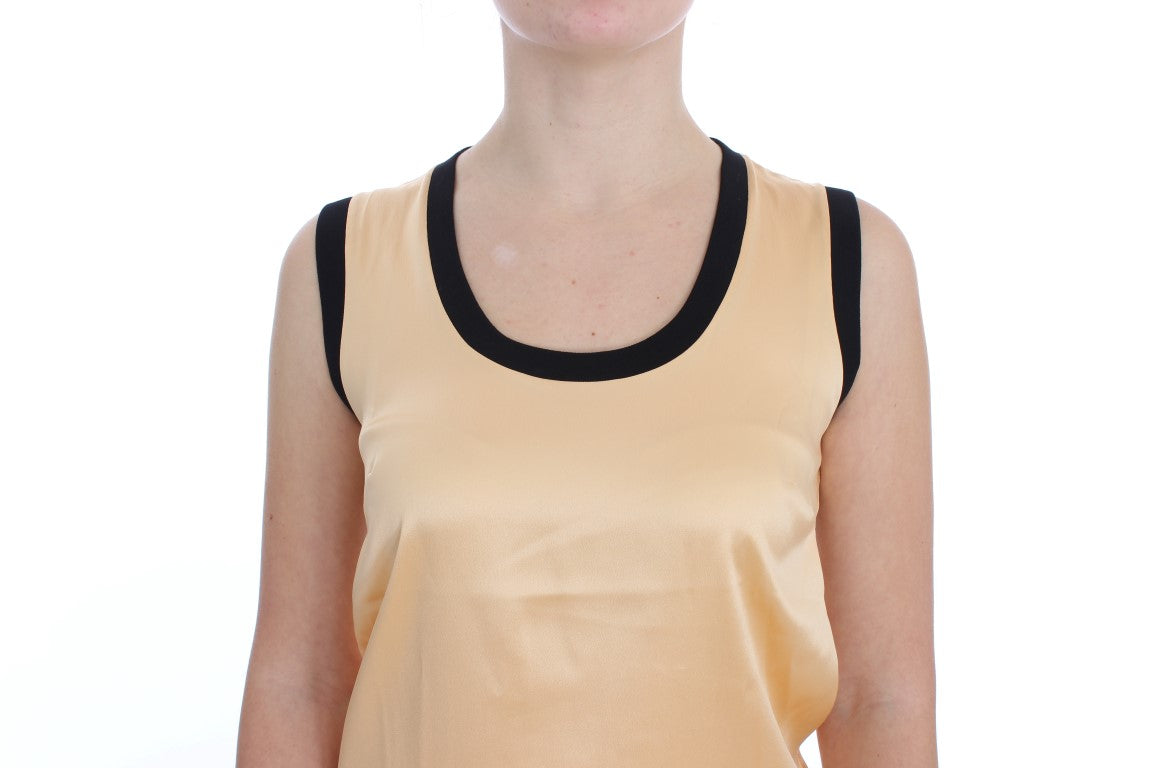 Enchanted Sicily Silk Stretch Tank Top