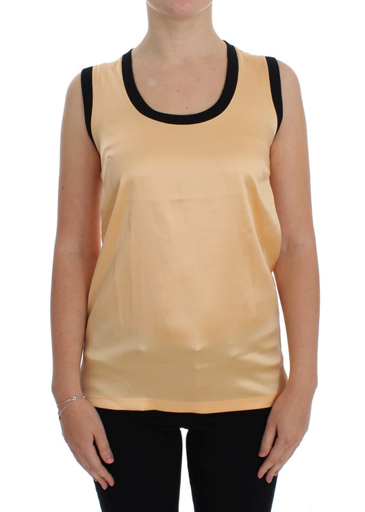 Enchanted Sicily Silk Stretch Tank Top