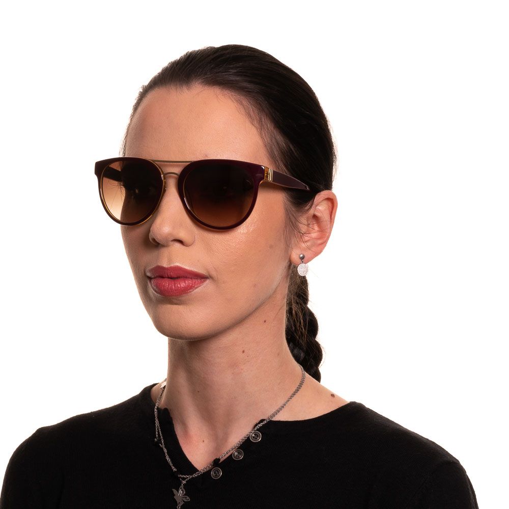 Burgundy Women Sunglasses