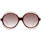 Burgundy Women Sunglasses