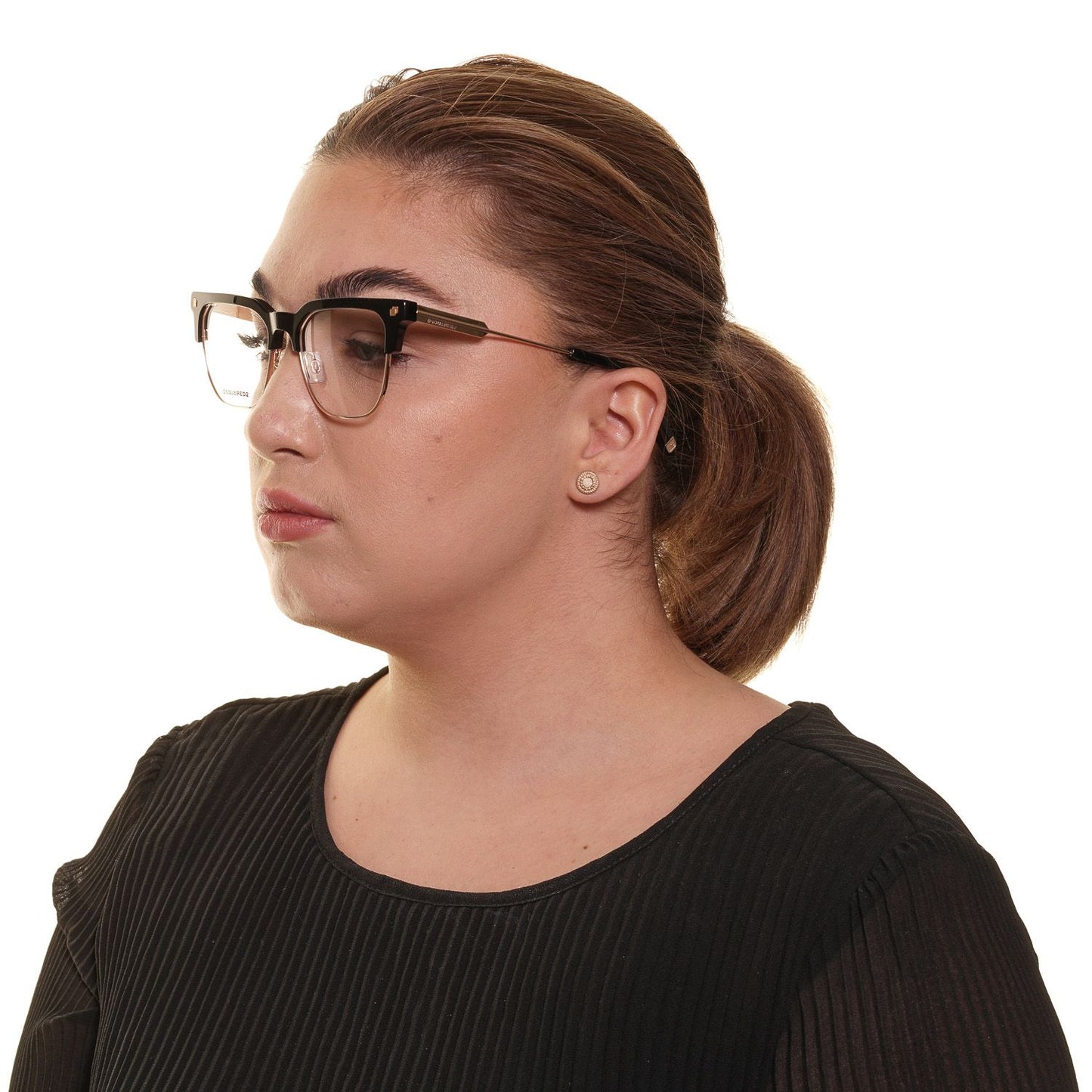 Black Unisex Optical Frames