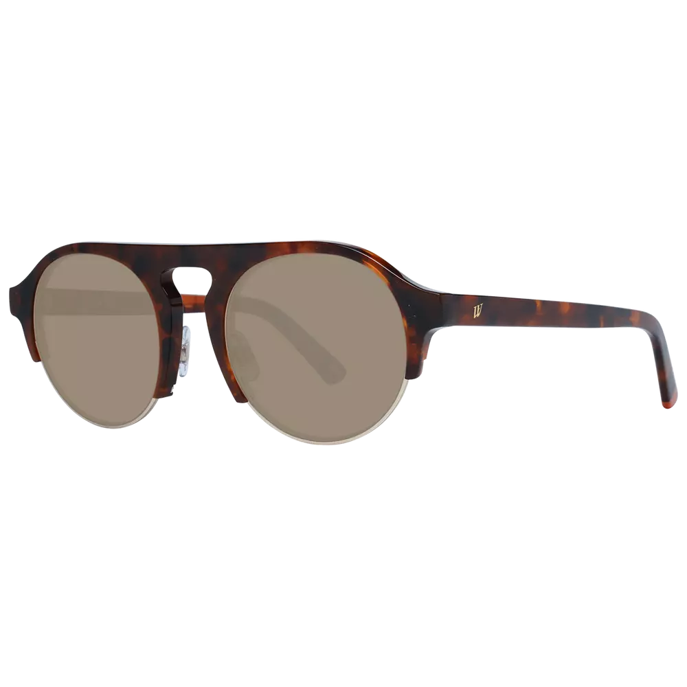 Brown Unisex Sunglasses