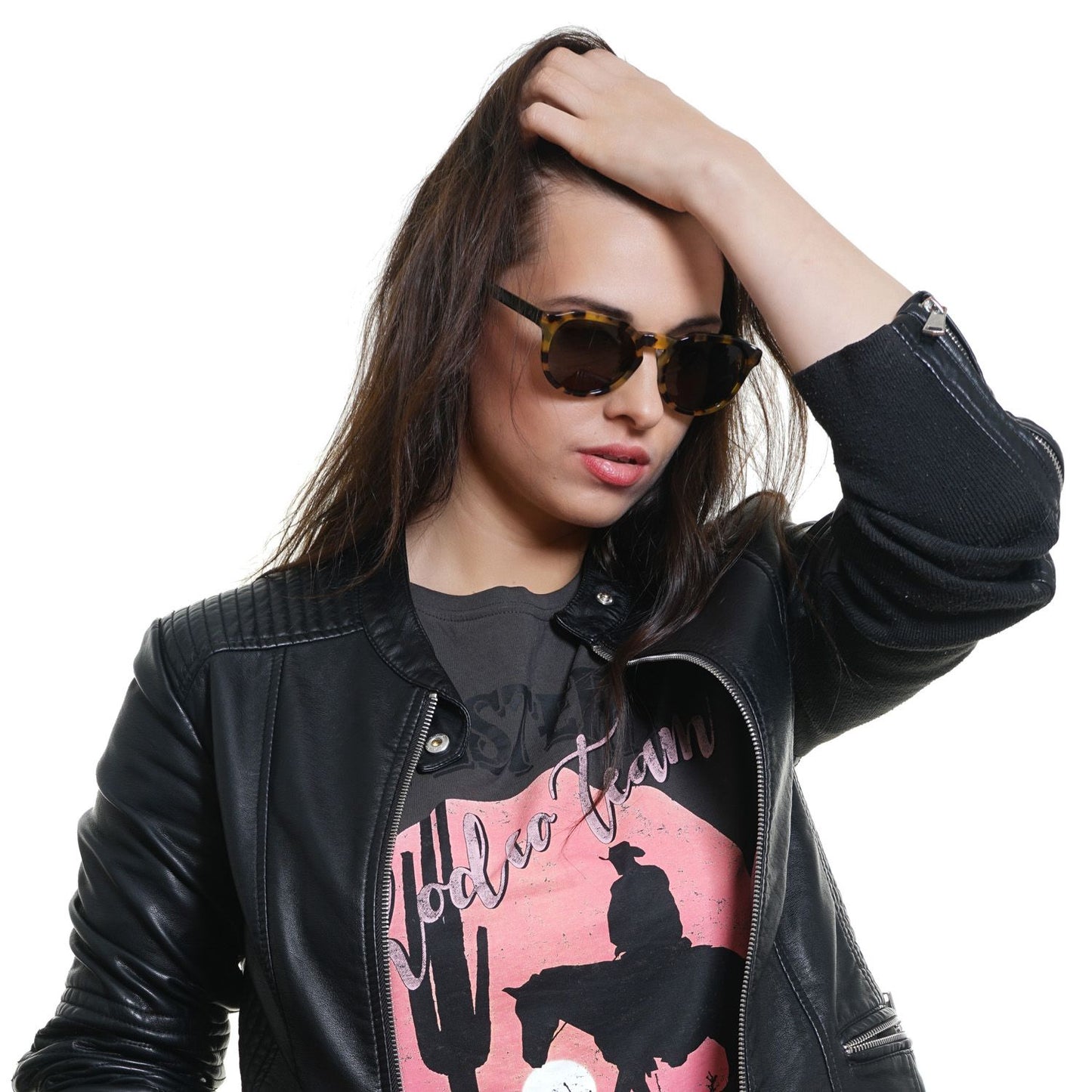 Brown Unisex Sunglasses