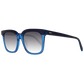 Chic Blue Square Gradient Sunglasses