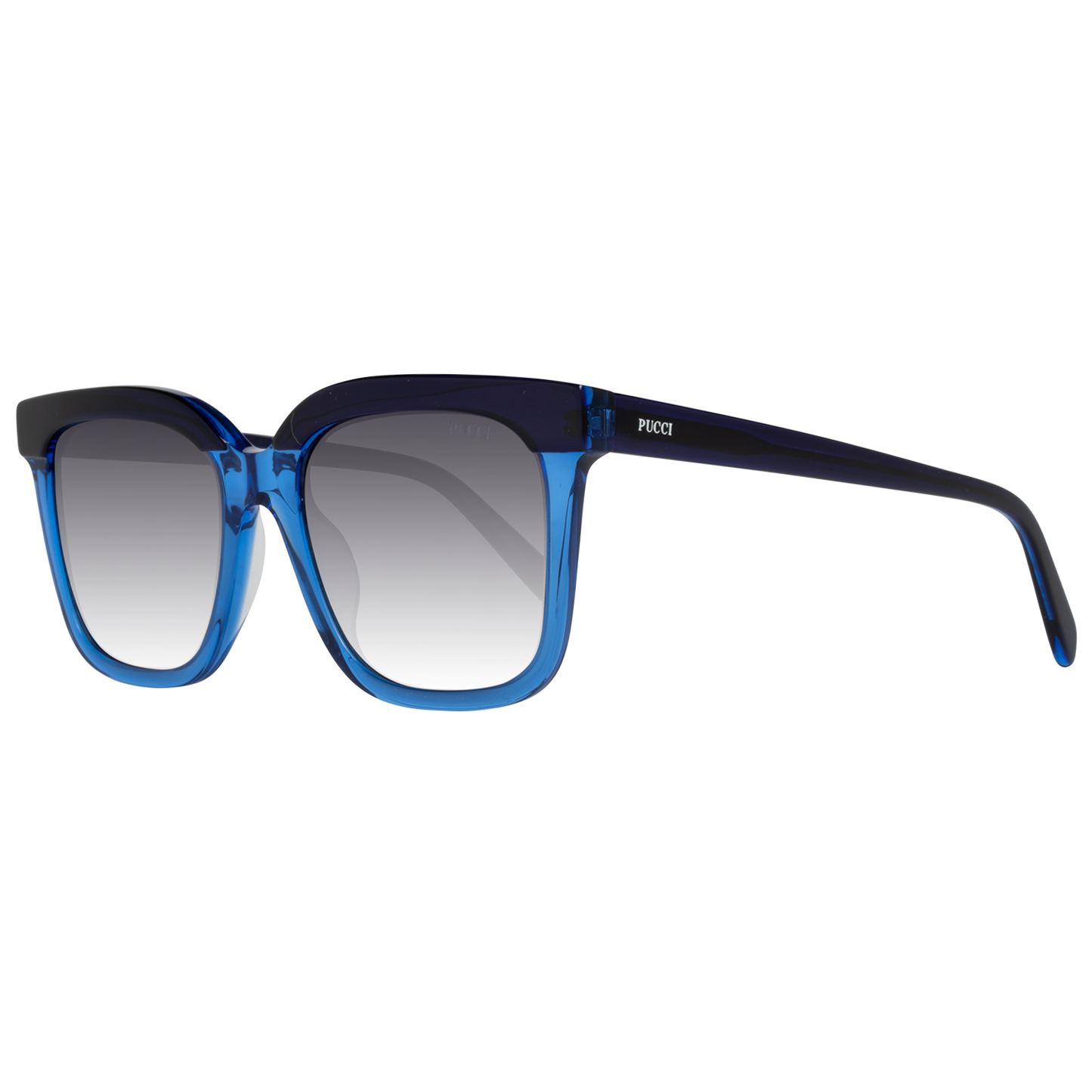 Chic Blue Square Gradient Sunglasses