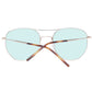 Gold Unisex Sunglasses