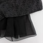 Elegant Black Full-Length Sheath Dress