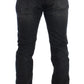Sleek Gray Slim Fit Denim Jeans
