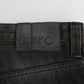 Sleek Gray Slim Fit Denim Jeans