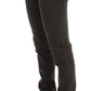 Chic Green Slim Fit Stretch Denim Jeans