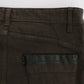 Chic Green Slim Fit Stretch Denim Jeans