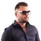 Black Unisex Sunglasses