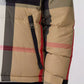 Elegant Beige Long Down Jacket