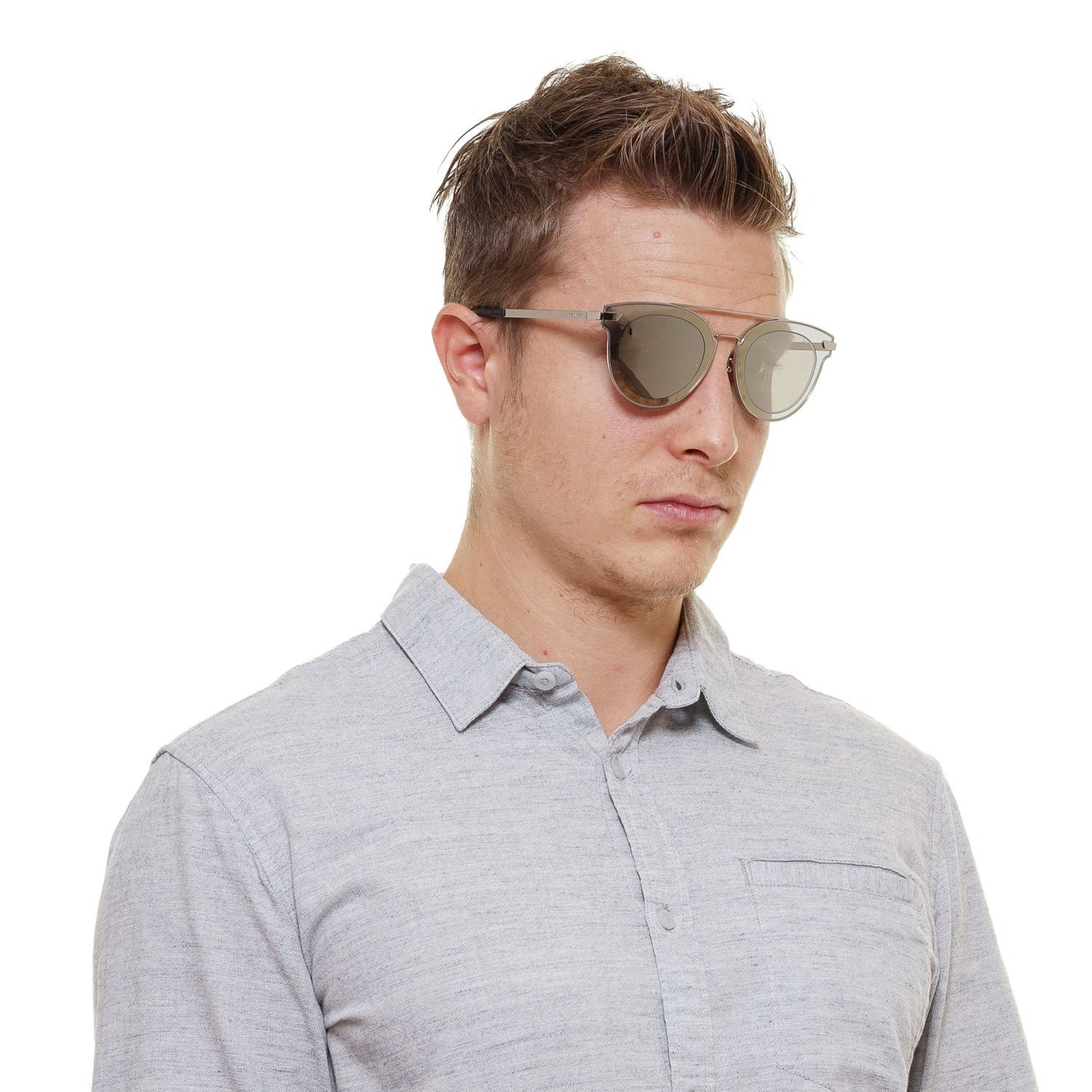 Silver Men Sunglasses