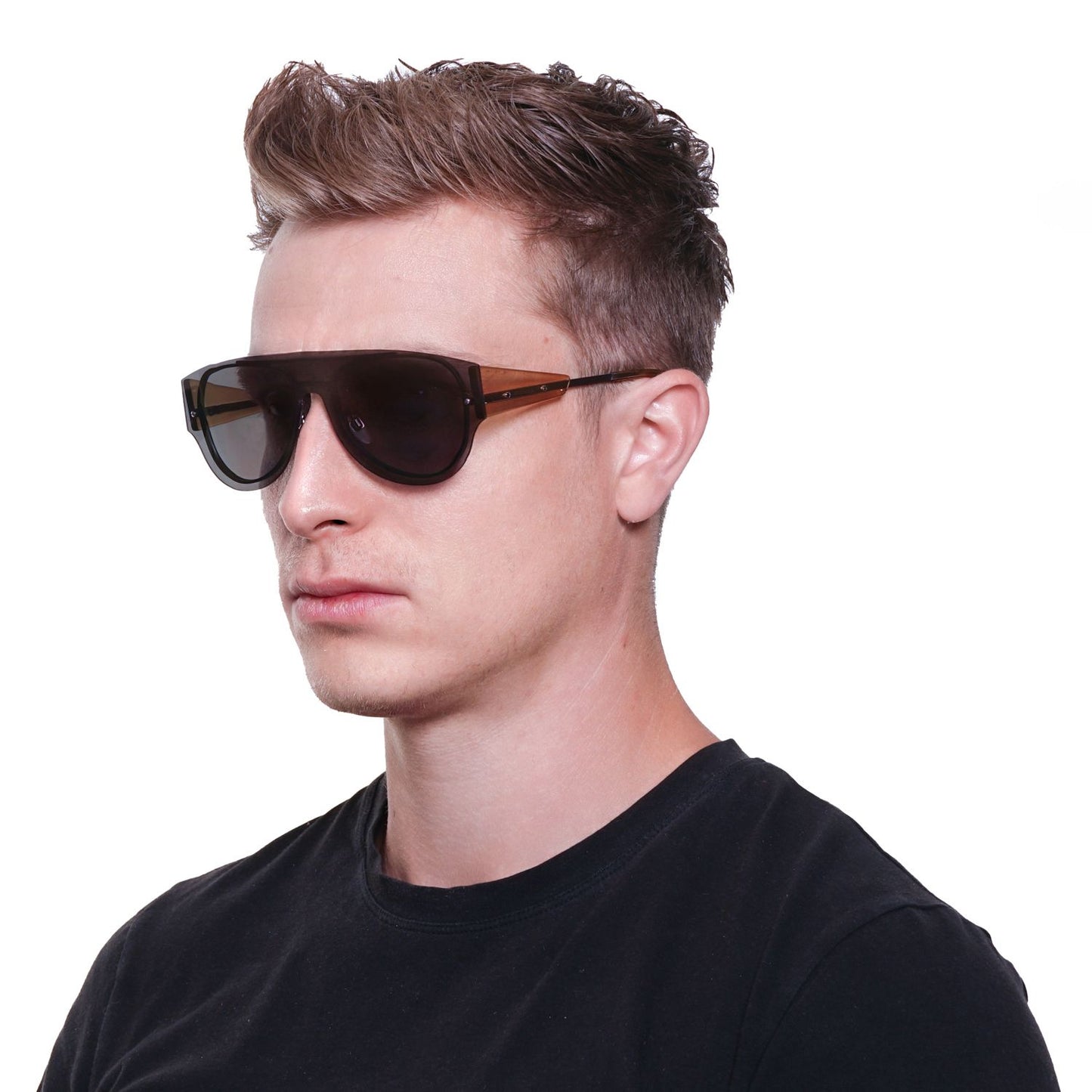 Gray Unisex Sunglasses