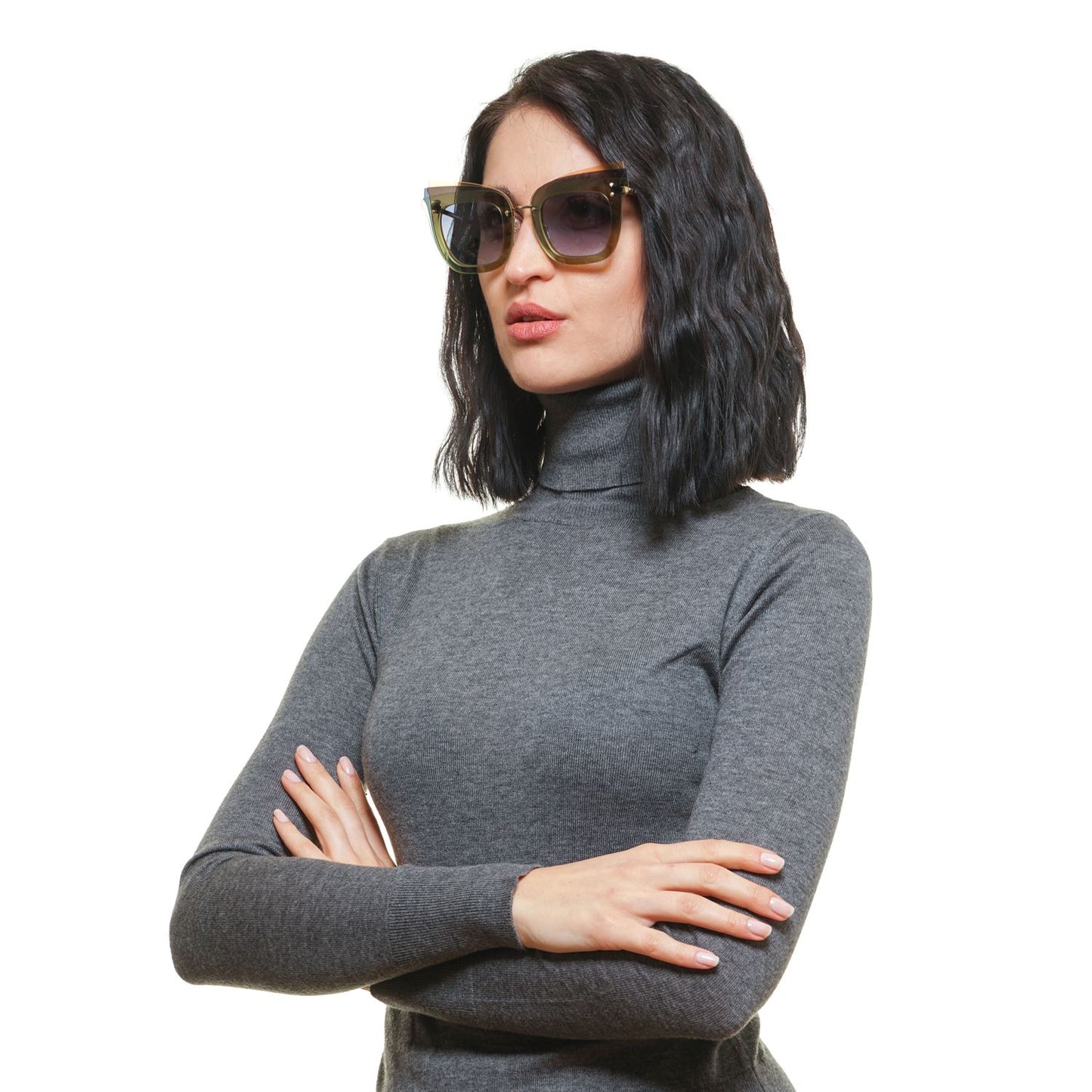 Green Women Sunglasses