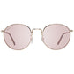Rose Gold Unisex Sunglasses